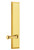 Grandeur Georgetown Lever Door Handle - Fifth Avenue Tall Plate - 279 x 67mm - Polished Brass
