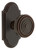 Grandeur Soleil Door Knob - Arc Short Plate - 121 x 64mm - Timeless Bronze