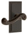 Grandeur Georgian Newport Lever Door Handle - Carre Short Plate - 121 x 64mm - Timeless Bronze
