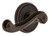 Grandeur Georgian Newport Lever Door Handle - Soleil Rosette - 69mm - Timeless Bronze