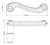 Grandeur Georgian Newport Lever Door Handle - Soleil Rosette - 69mm - Timeless Bronze