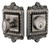 Grandeur Windsor Deadbolt - 108 x 67mm - Antique Pewter