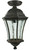 Lighting Inspirations Strand Outdoor Ceiling Light - 420 x 240mm - Antique Bronze