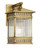 Telbix Lighting Avera Outdoor Wall Light - Large - Antique Brass