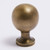 Hepburn Surrey Cabinet Knob - Acid Washed Brass