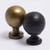 Hepburn Surrey Cabinet Knob - Acid Washed Brass