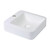 Fienza Ronda 400 Above Counter Bathroom Basin - 410 x 105 x 415mm - Matte White