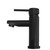 Fienza Hustle Medium Basin Mixer Tap - Fixed Spout - Matte Black