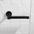 Fienza Hustle Wall Mounted Bath or Basin Outlet - Swivel Spout - 244mm - Matte Black