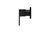 Meir Wall Top Assemblies - Square Lever Handles - 85 x 36mm - Matte Black