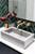 Meir Curved Wall Mounted Bath or Basin Outlet - Fixed Spout - Satin Brass