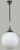 Lode Lighting Rod Pendant Light - Sphere Glass - 250mm - Chrome