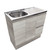 Fienza Citi Laundry Sink with Cabinet - 890 x 872 x 460mm - Industrial