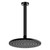 Fienza Starry Round Waterfall Shower Head - Matte Black