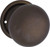 Tradco Mortice Door Knob - 54mm - Antique Brass