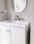 Turner Hastings Coventry Timber Bathroom Vanity - Marble Top - 750mm - White