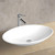 Fienza Keeto Above Counter Bathroom Basin - 500 x 95 x 350mm - Glossy White