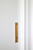 Iver Rectangle Sliding Door Handle - Brushed Brass