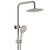 Fienza Kaya Twin Shower Rail Tap with Waterfall Head - Brushed Nickel