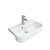 Turner Hastings Narva Semi Recessed Basin - 560 x 340mm - Glossy White