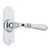Tradco Provincial Reims Lever Door Handle - 110 x 40mm - Chrome