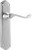 Tradco Windsor Lever Door Handle - 200 x 45mm - Satin Chrome