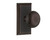 Nostalgic Shaker New York Door Knob - Studio Plate - 102 x 64mm - Timeless Bronze