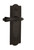 Nostalgic Decorative Fleur Lever Door Handle - Meadows Plate - 200 x 66mm - Oil-Rubbed Bronze