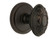 Grandeur Grande Victorian Door Knob - Circulaire Rosette - 69mm - Timeless Bronze