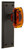Grandeur Baguette Amber Crystal Door Knob - Fifth Avenue Plate - 184 x 64mm - Timeless Bronze