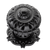 Tradco Filigree Centre Door Knob - 66mm - Matte Black