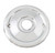 Tradco Milled Edge Mortice Knob Backplates - Chrome