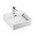 Fienza Petra Mini Above Counter Bathroom Basin - 420 x 120  x 420mm - Glossy White