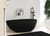Fienza Hustle Floor Mounted Bath Tap with Hand Shower - Matte Black