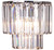 Lighting Inspirations Celestial Waterfall Chandelier Pendant Light - 2 Tier - 240mm - Chrome