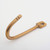 Hepburn Sydney Coat Hook - 97 x 47mm - Satin Brass