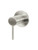 Meir Round Wall Mixer - Down - Long Pin Lever - Brushed Nickel
