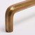 Hepburn Henley Cabinet Pull Handle - 128mm - Acid Washed Brass