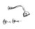 CB Ideal Olde Adelaide Shower Tap - 75mm Rose