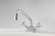 CB Ideal Heritage Upswept Outlet Twinner Kitchen Mixer Tap - Swivel Spout