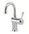 CB Ideal Gooseneck Basin Mixer Tap - Roulette Lever - 110mm - Swivel Spout