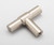 Iver Helsinki T Bar Cabinet Knob - 50mm - Satin Nickel