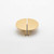 Iver Osaka Half Moon Drawer Pull Handle - 75mm - Brushed Brass