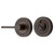 Iver Accessibility Round Privacy Turn & Indicator - 52mm/4mm Spindle - Signature Brass