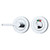 Iver Accessibility Round Privacy Turn & Indicator - 52mm/4mm Spindle - Chrome