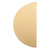 Iver Osaka Half Moon Pull Handle - 250mm - Brushed Brass
