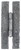 From The Anvil H Fixed Pin Furniture Hinge - 178 x 70mm - Pewter Patina (Pair)