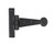 From The Anvil Penny End Decorative Tee Hinge - 105mm - Black (Pair)