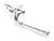 From The Anvil Hammered Newbury Espagnolette Locking Window Handle - Chrome
