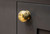 From The Anvil Beehive Cabinet Knob - Aged Brass